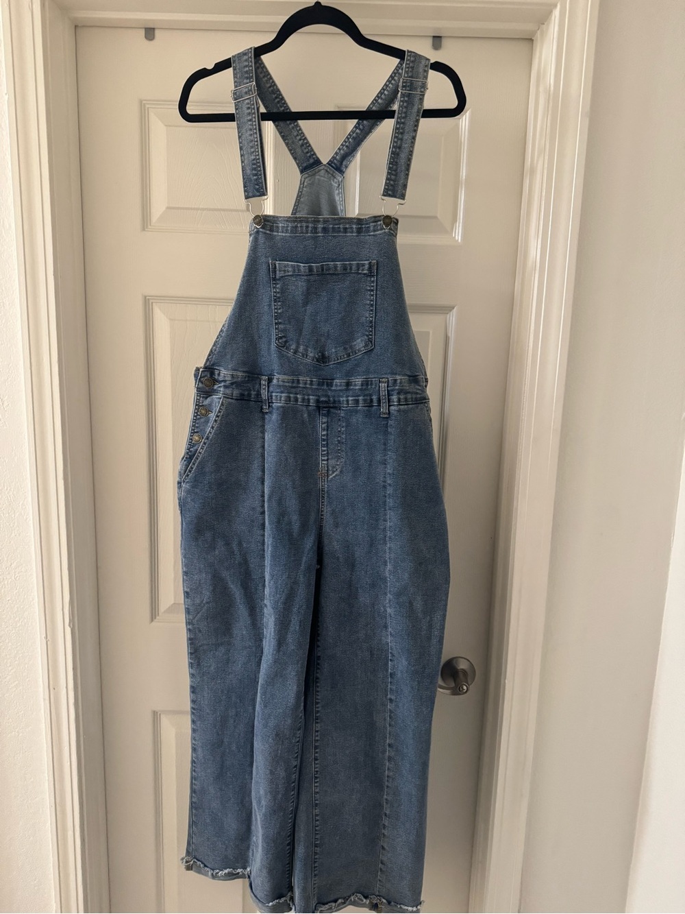 Classic Women’s STRETCHY Denim Overalls - Blue